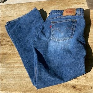 Levi’s Superlow stretch boot cut jeans